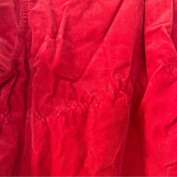 The Children's Place Red Corduroy Button Down Shirt Collared Boys 100% Cotton - Picture 6 of 6